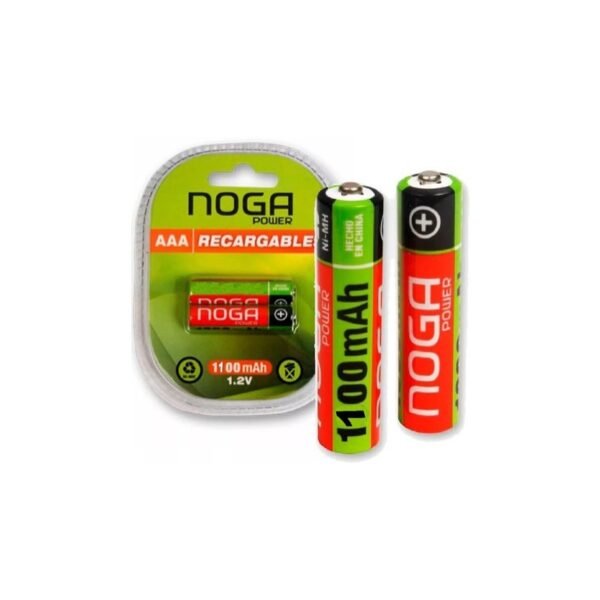 Pila Recargable Noga AAA 1100 mAh (X2)