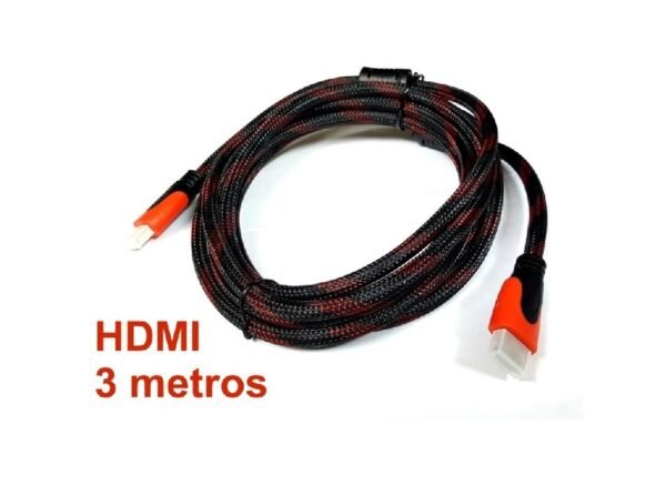 Cable HDMI a HDMI (3Mts) Mallado