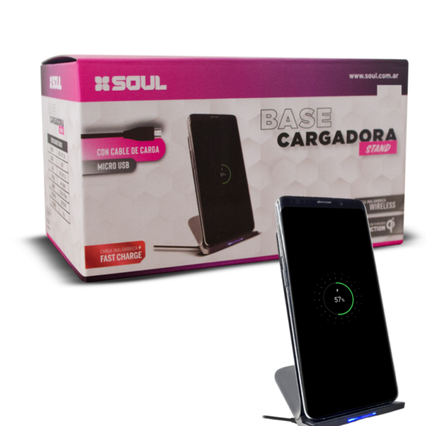 Cargador Inalambrico (Soul Base STAND)