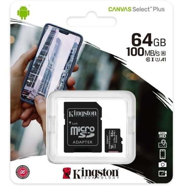 Micro SD 64GB (Kingston 100MB/s)