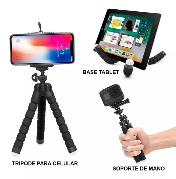 Mini tripode flexible (NETMAK TRIP2)