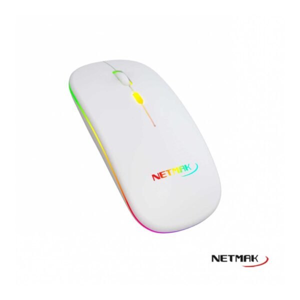 Mouse inalambrico recargable (Netmak W90) - Image 2