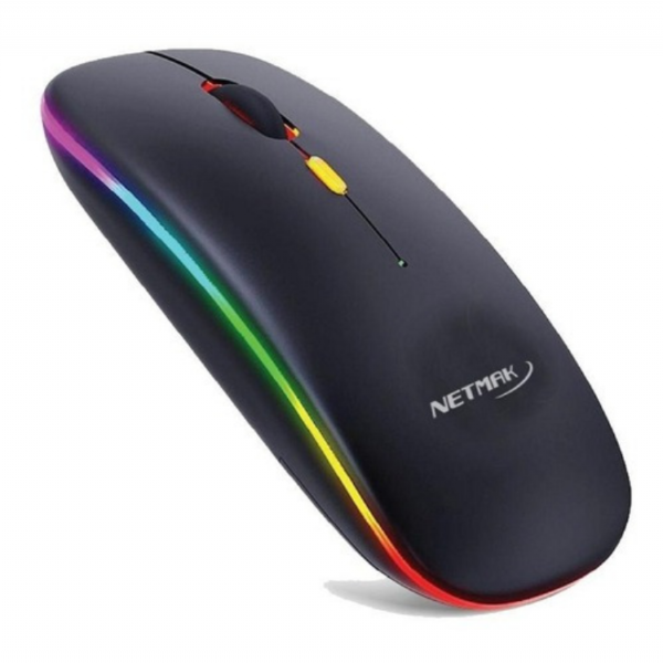 Mouse inalambrico recargable (Netmak W90)