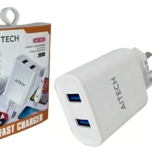 Cargador Aitech Carga Rápida 5.8a + Cable Tipo C