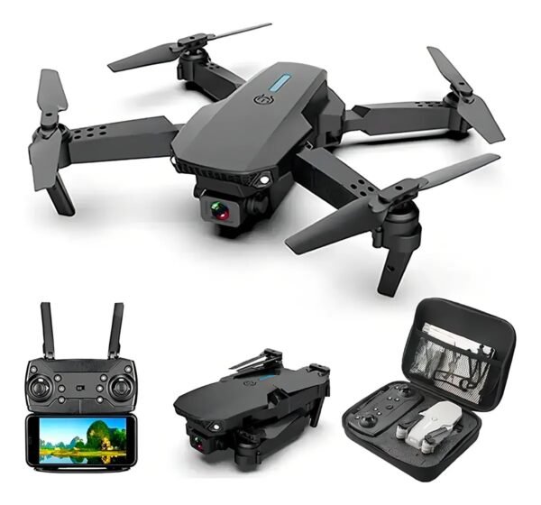 Mini Drone pegable doble camara 360º