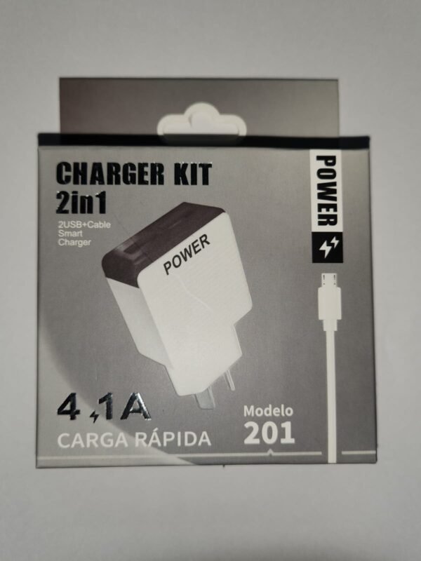 Cargador Tipo C 4.1A (Modelo 201)