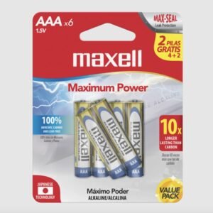 Pila Alcalina MAXELL AAA  (x1 unidad)