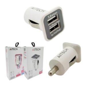 Cargador Auto Aitech 5.8A Turbo