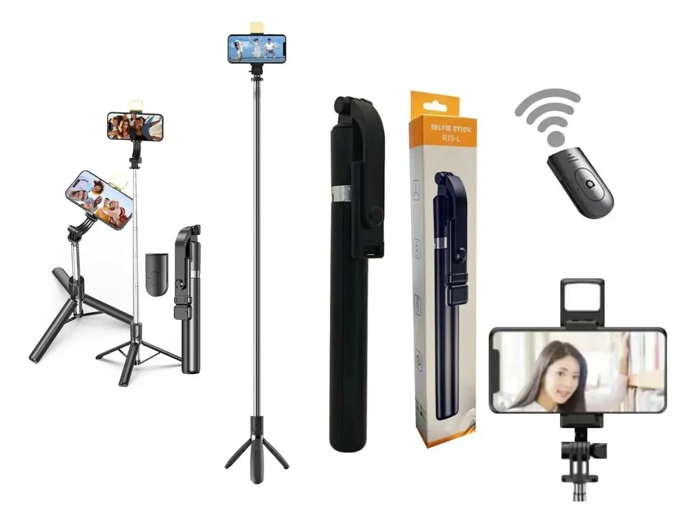 Aitech Baston Selfie con tripode 1.70 Mts