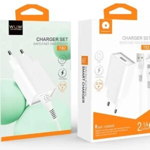 Cargador Tipo C 2.1A Wuw (Charger Set T82)