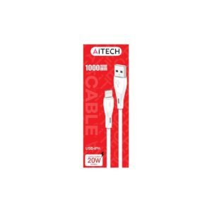 AITECH CABLE USB A Iphone LIGHTNING 20W